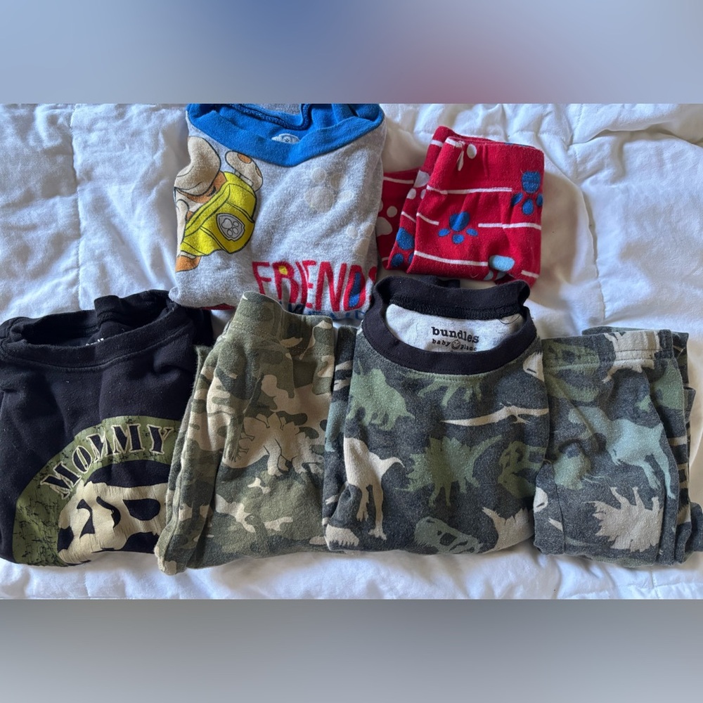 2T toddler pajama LOT